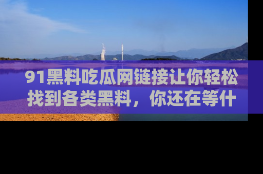 91黑料吃瓜网链接让你轻松找到各类黑料,你还在等什么呢?