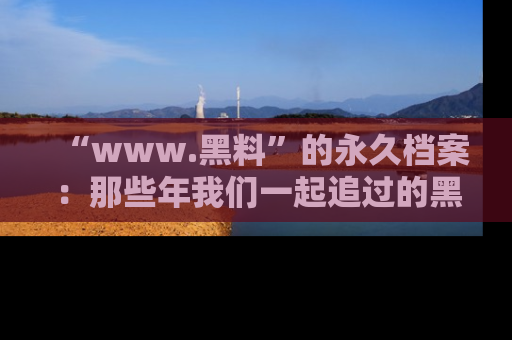 “www.黑料”的永久档案：那些年我们一起追过的黑料真相