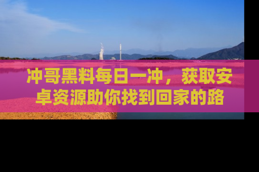 冲哥黑料每日一冲，获取安卓资源助你找到回家的路