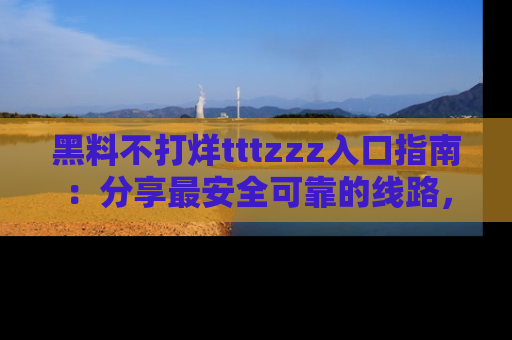 黑料不打烊tttzzz入口指南：分享最安全可靠的线路，轻松获取最新八卦！