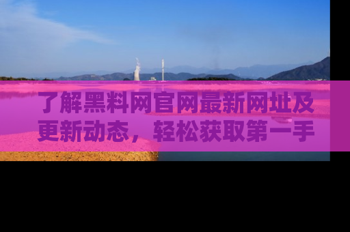 了解黑料网官网最新网址及更新动态，轻松获取第一手娱乐新闻
