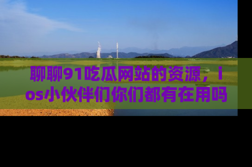 聊聊91吃瓜网站的资源，ios小伙伴们你们都有在用吗？