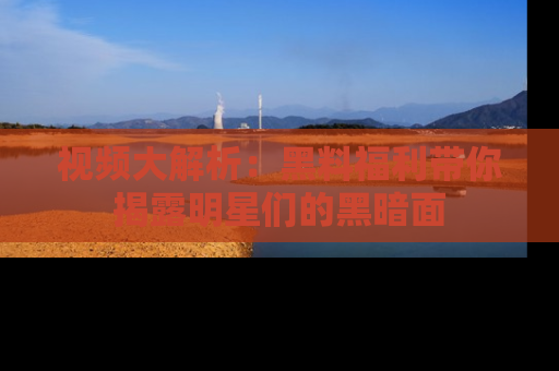 视频大解析：黑料福利带你揭露明星们的黑暗面