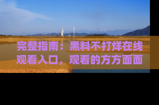 完整指南：黑料不打烊在线观看入口，观看的方方面面与app选择